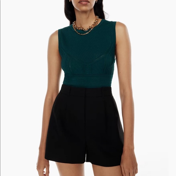 Aritzia POINTELLE CROPPED TANK babaton - Picture 6 of 10